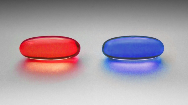 Red and blue pill 1